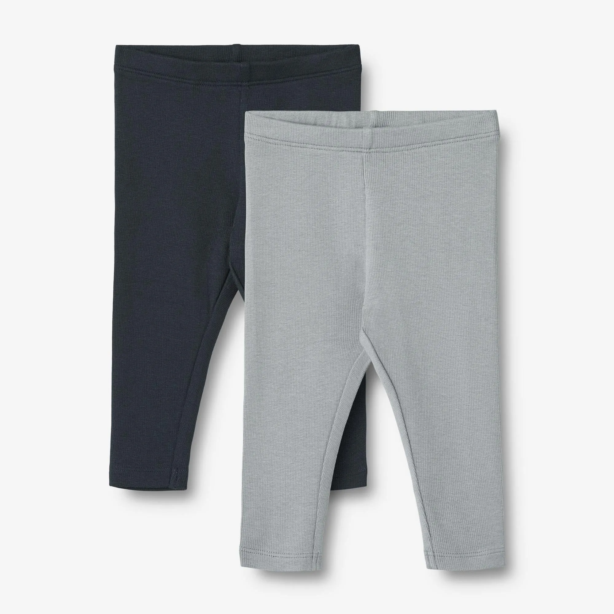 2 Rib Leggings Maddy | Baby - cloudy sky navy