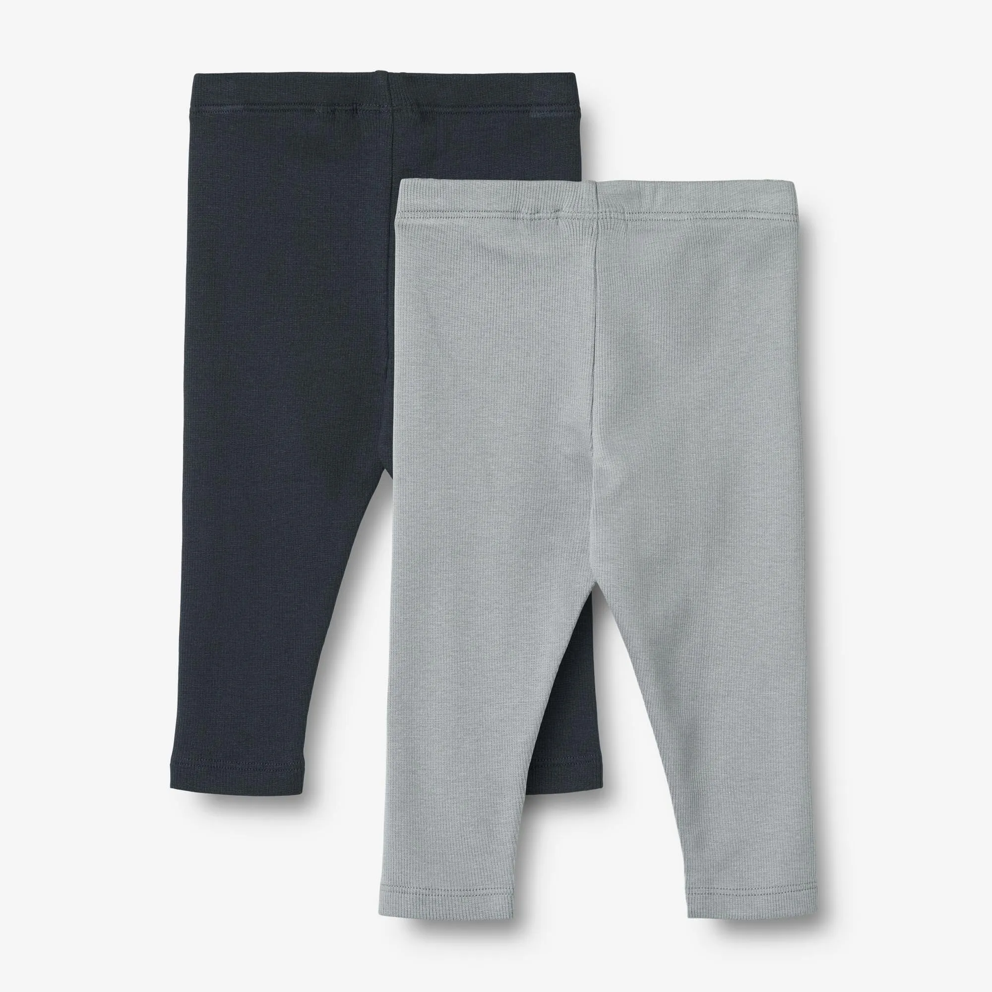 2 Rib Leggings Maddy | Baby - cloudy sky navy