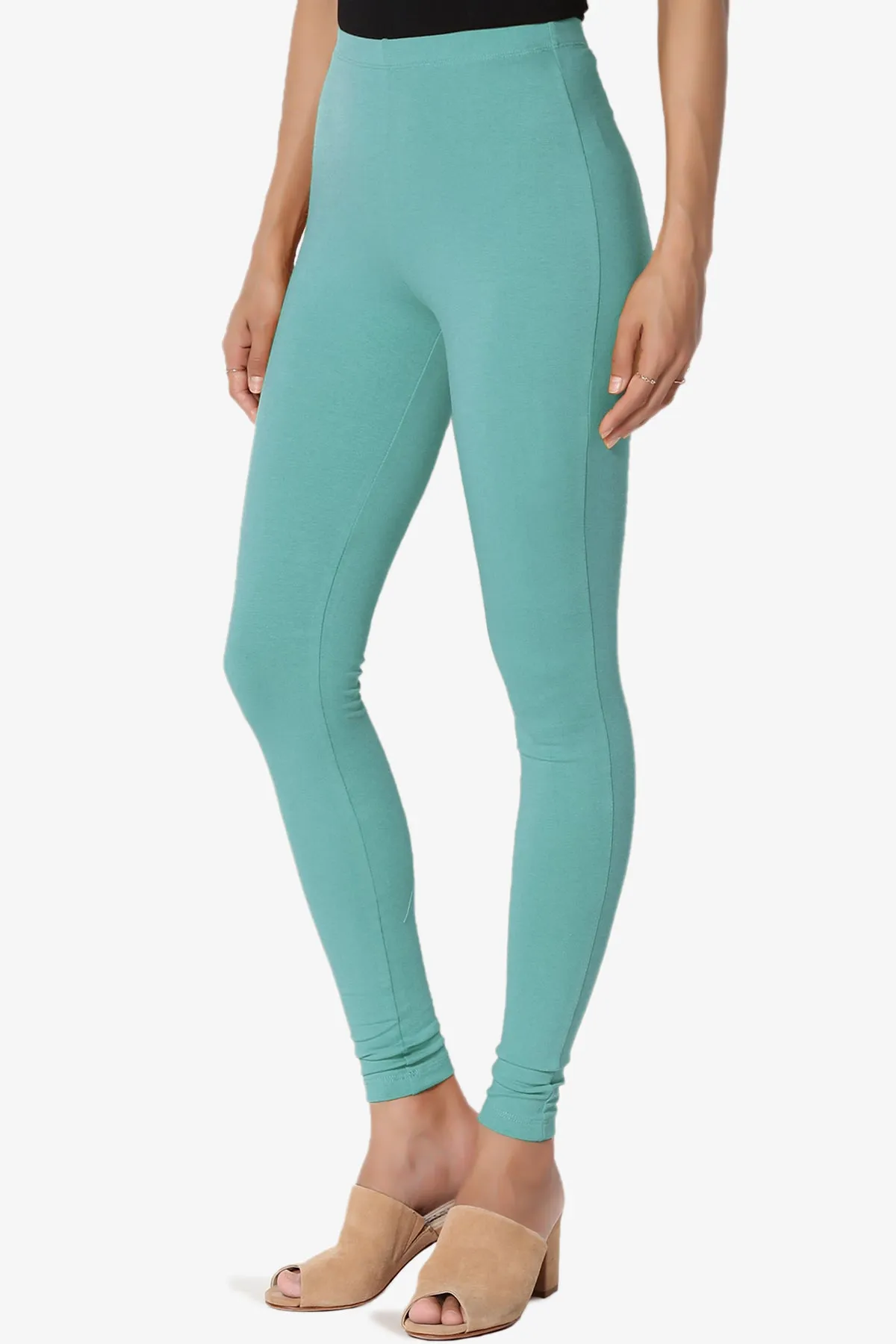 Ansley Luxe Cotton Ankle Leggings