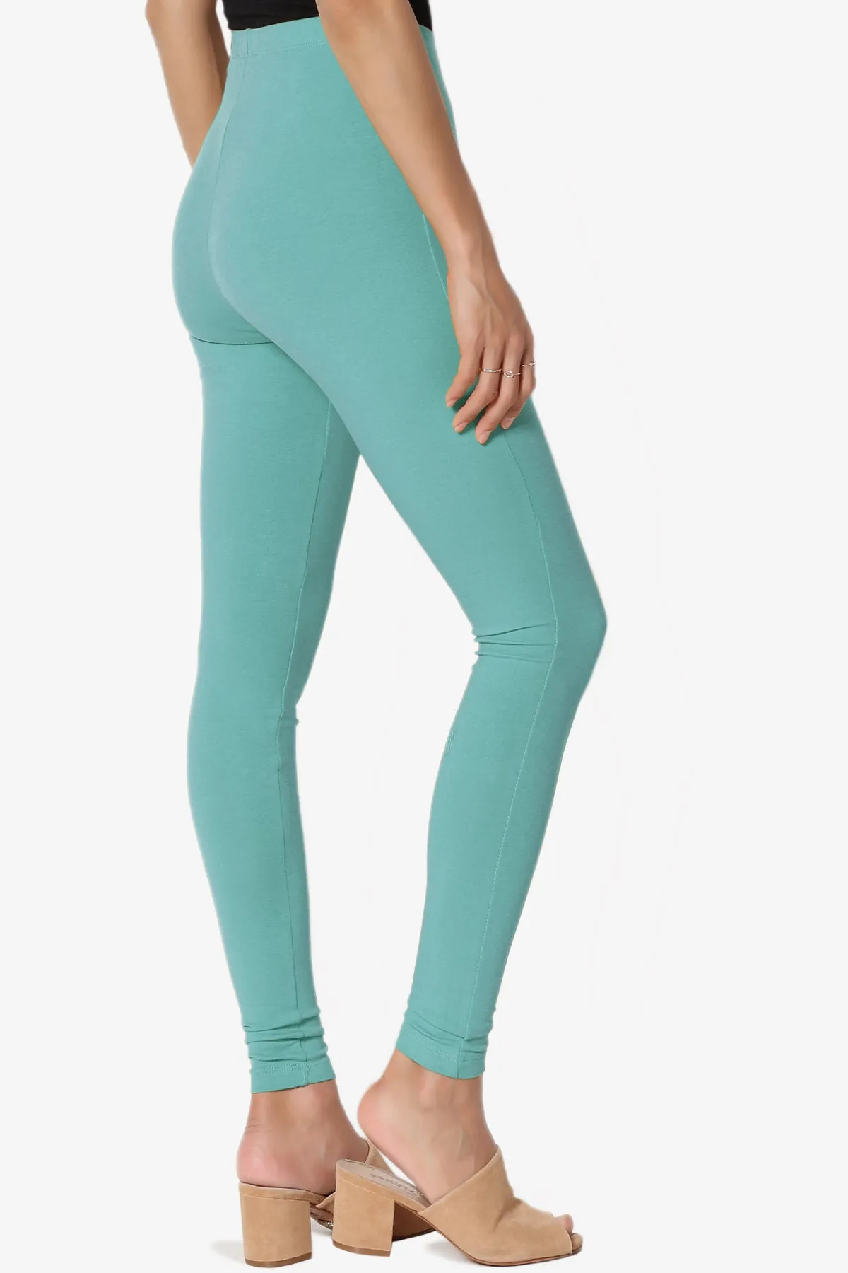 Ansley Luxe Cotton Ankle Leggings