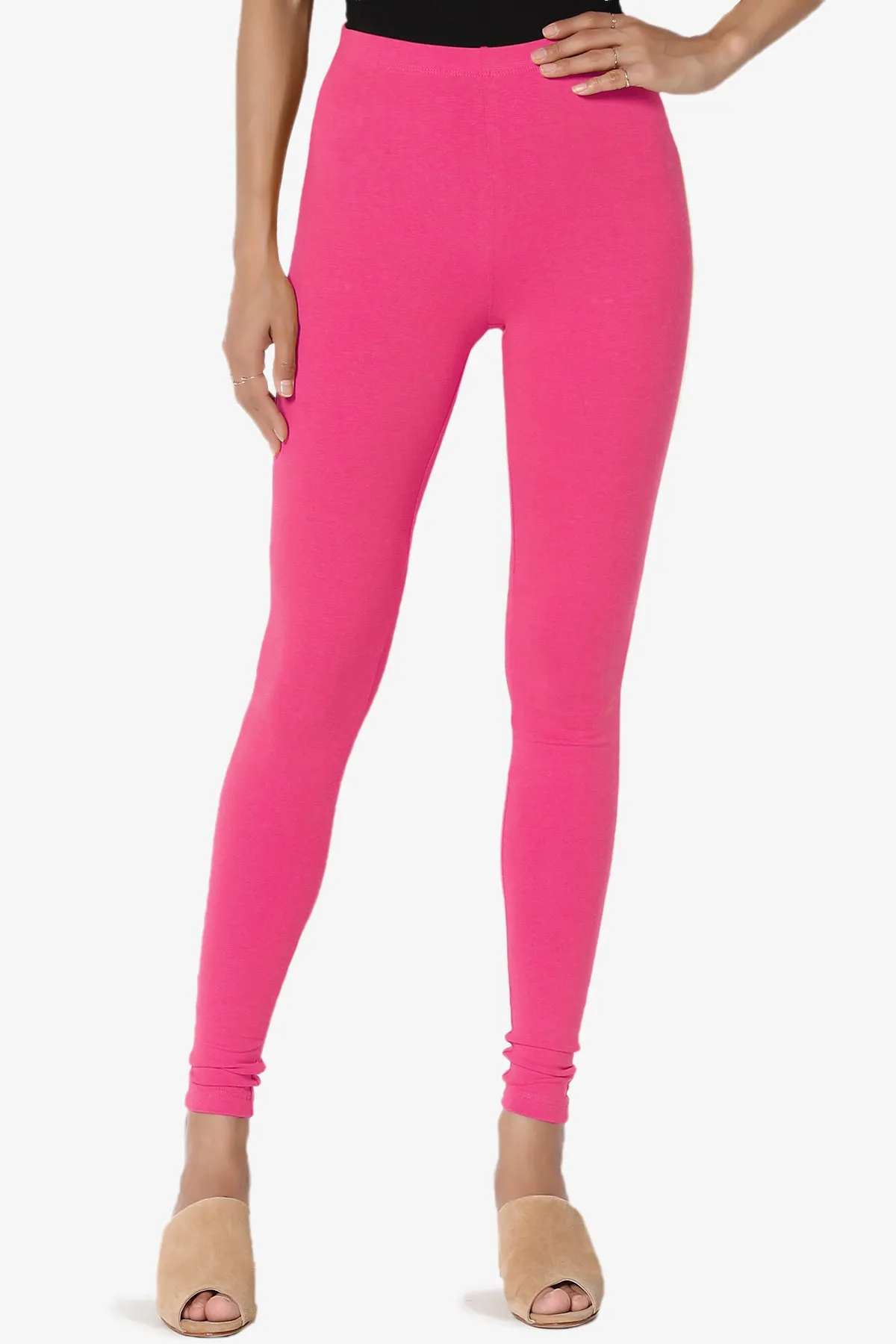 Ansley Luxe Cotton Ankle Leggings