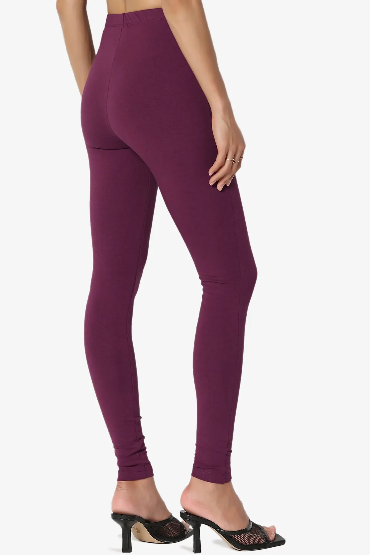 Ansley Luxe Cotton Ankle Leggings