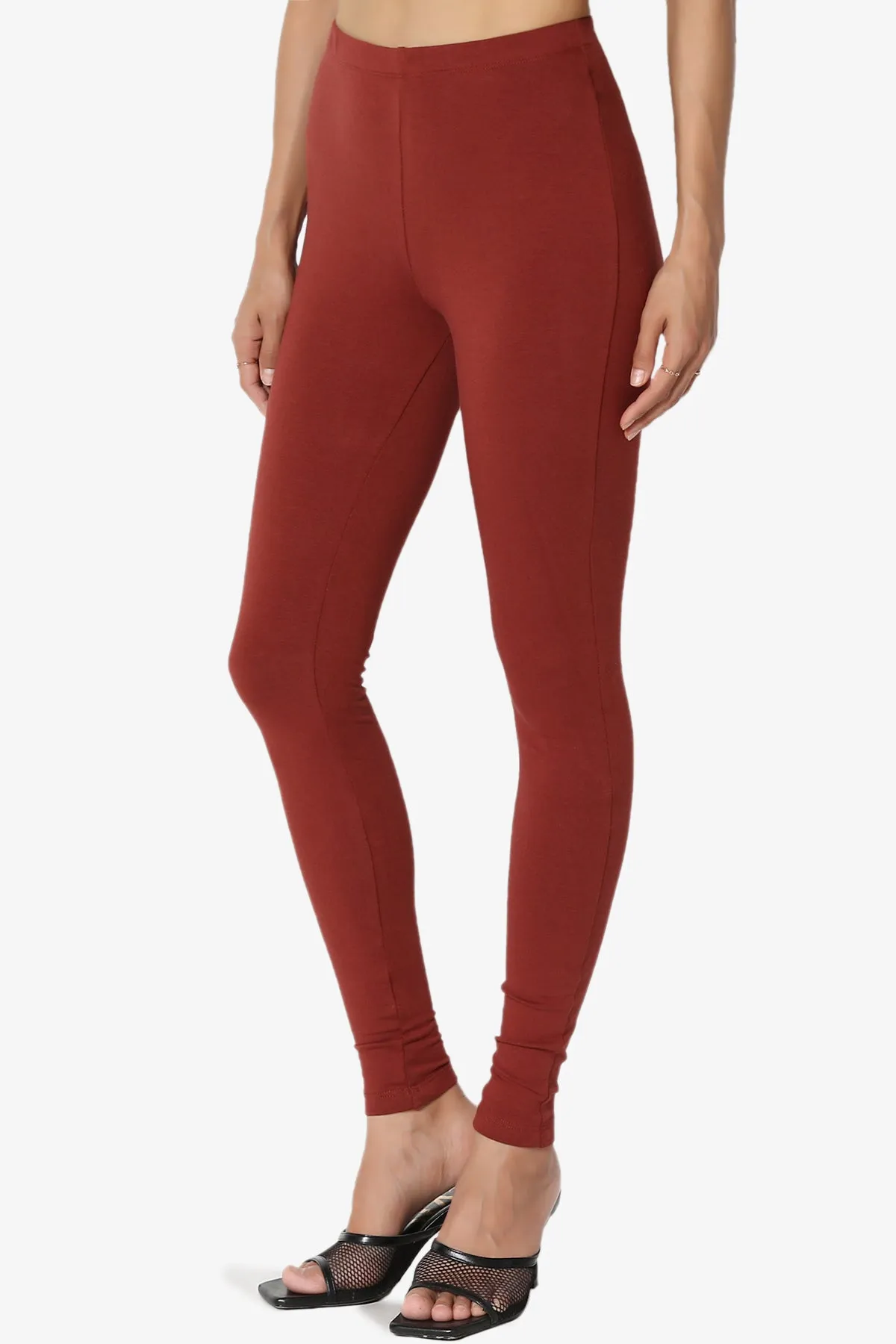 Ansley Luxe Cotton Ankle Leggings