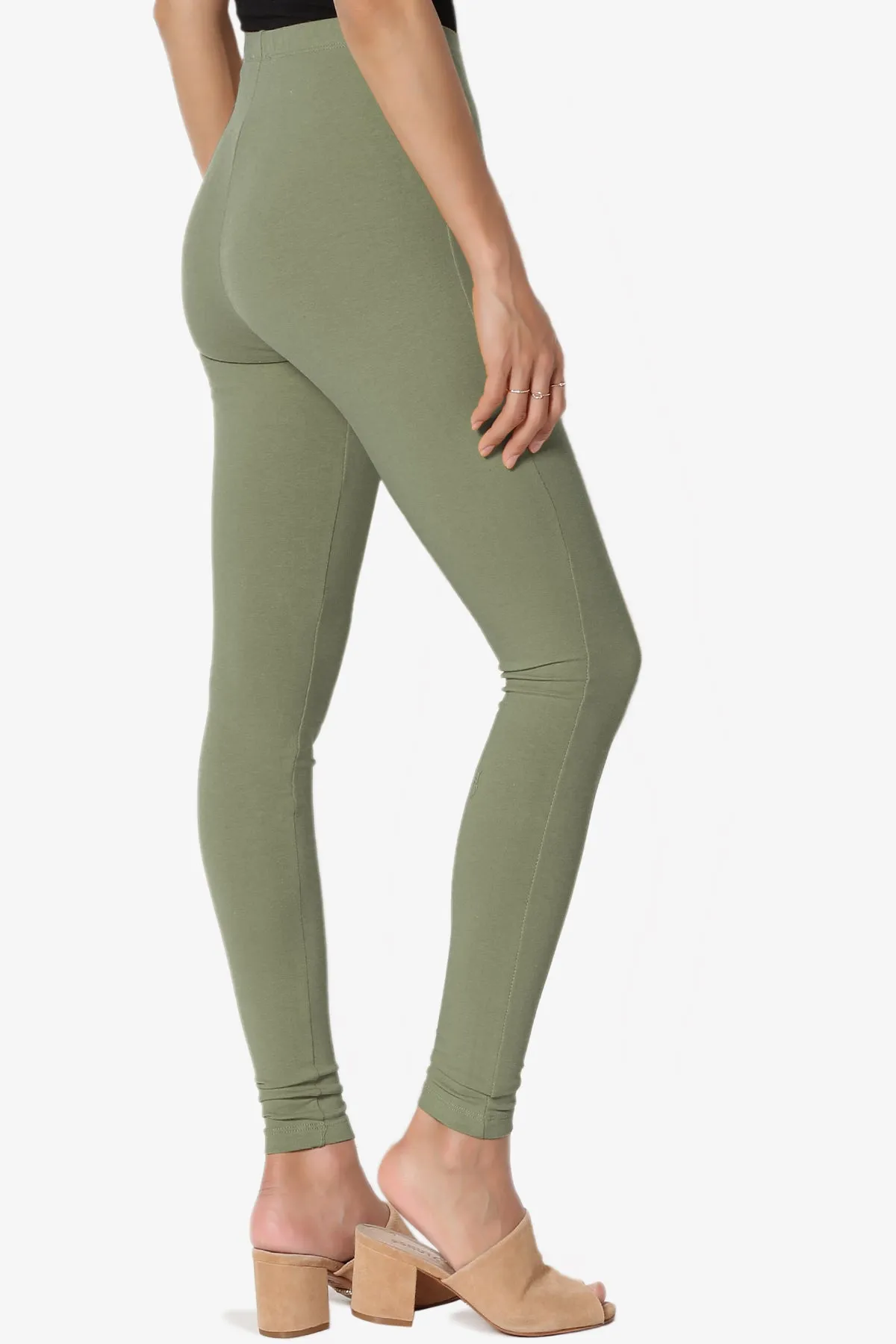 Ansley Luxe Cotton Ankle Leggings