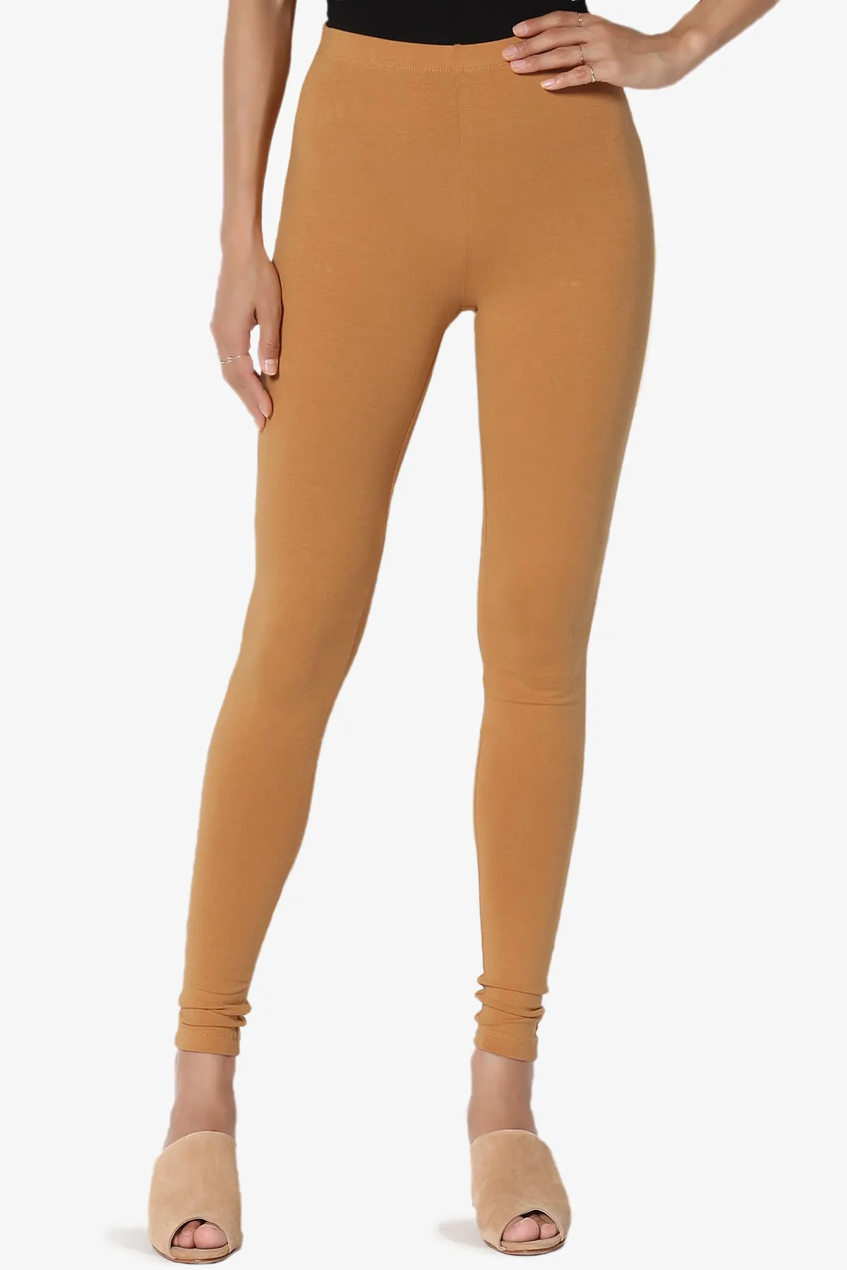 Ansley Luxe Cotton Ankle Leggings