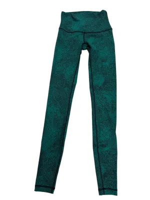 Athletic Leggings By Lululemon In Green, Size: S