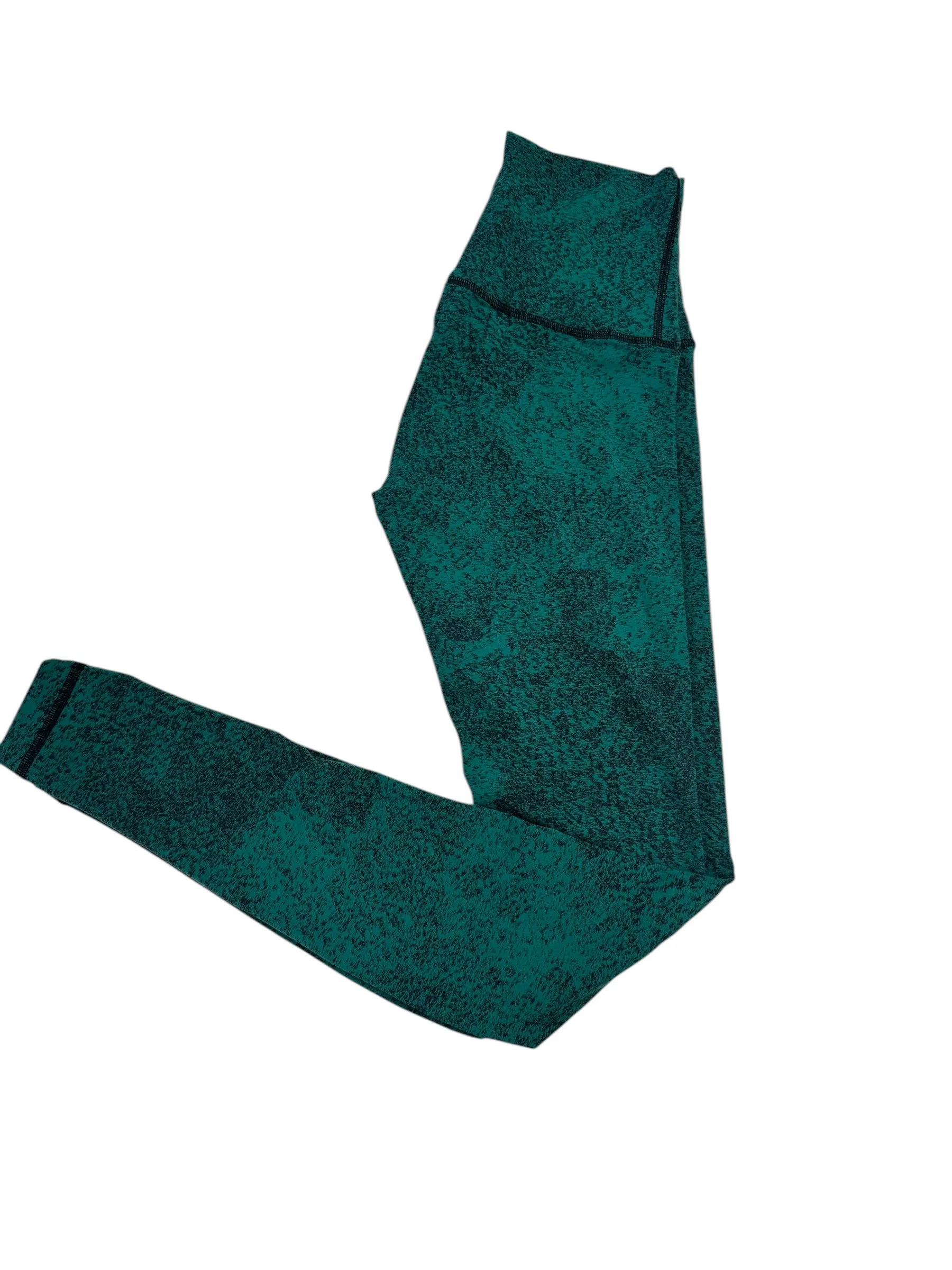 Athletic Leggings By Lululemon In Green, Size: S