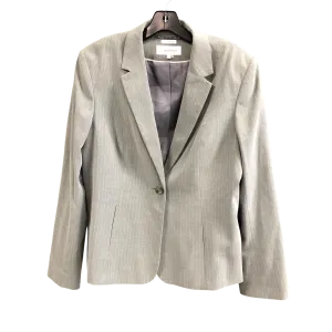 Blazer By Calvin Klein In Grey, Size: 16