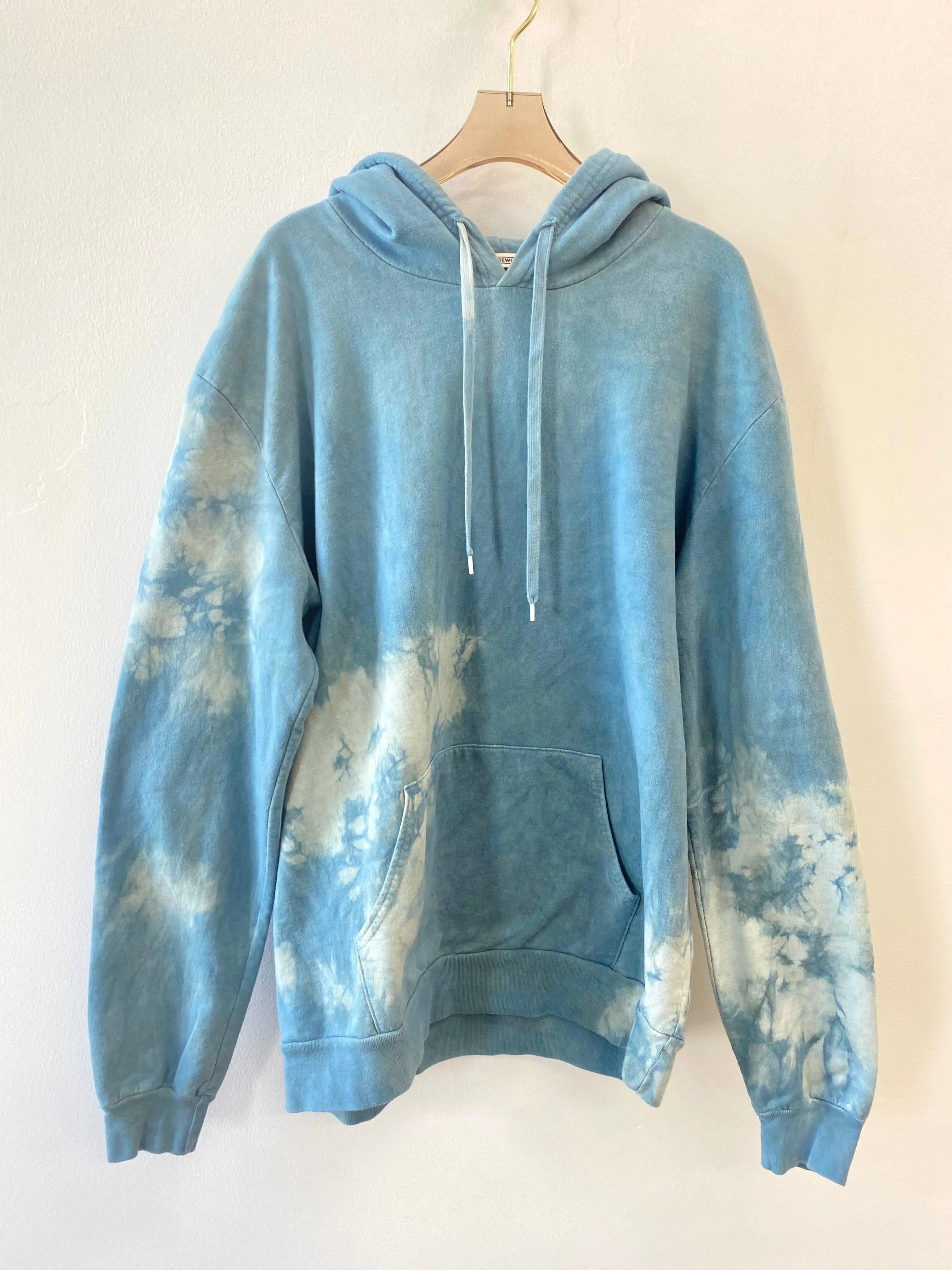 Blue Marbled Hoodie (Reworked)