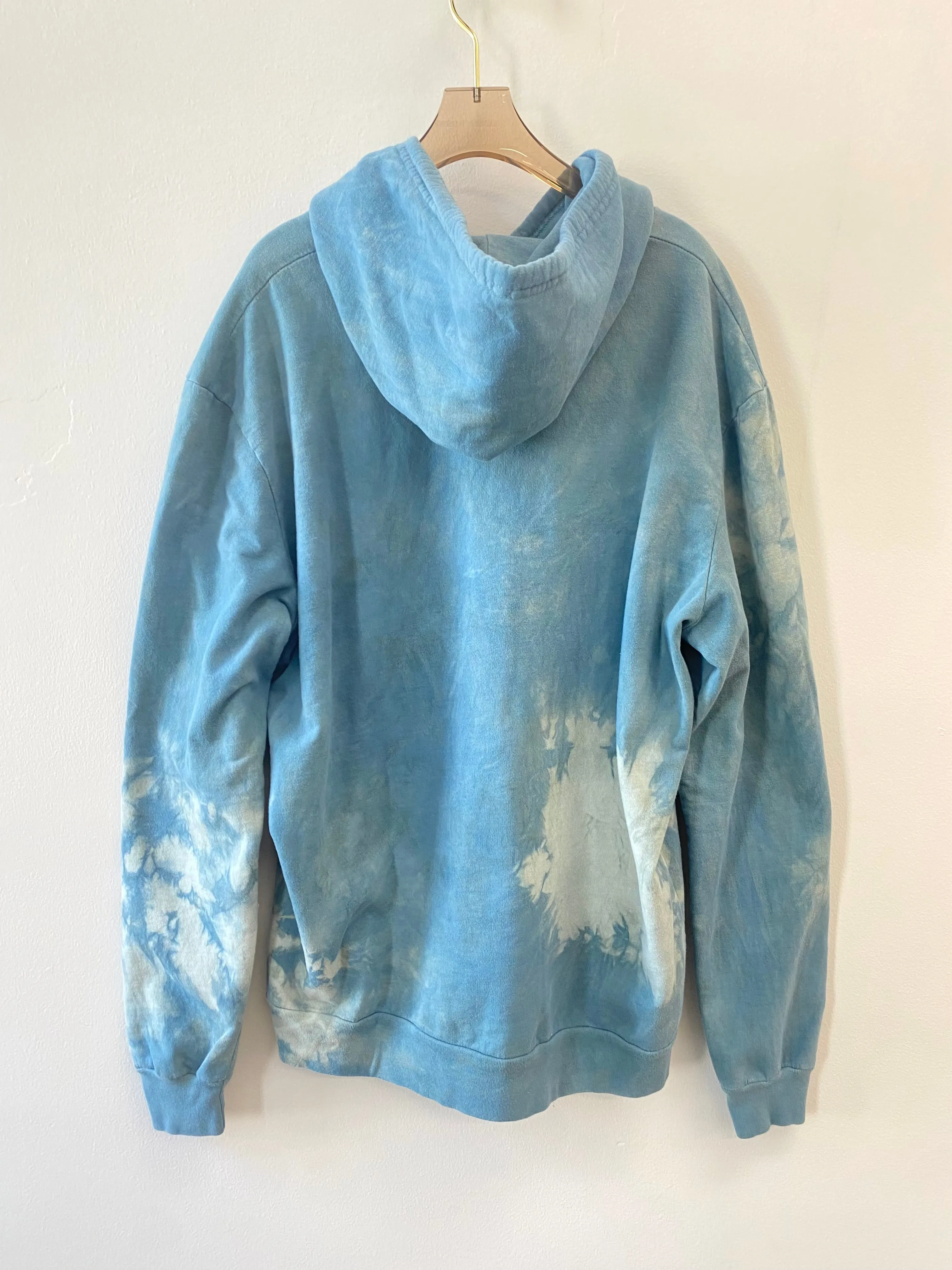 Blue Marbled Hoodie (Reworked)