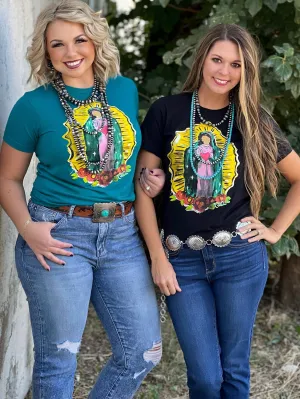 Callie's Virgin Mary Graphic Tee by Texas True Threads