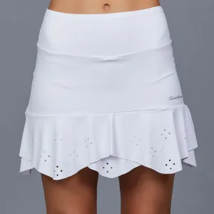 Classic White Sienna 15" Skort (perforated)