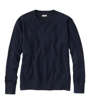 Cotton/Cashmere Crewneck Sweater Women's Regular