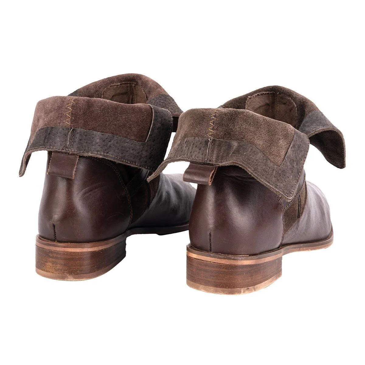 Cox Ankle Boots Leather Brown Colour For Women