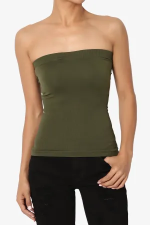 Ellenie Strapless Sealmess Tube Top