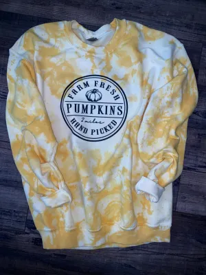 Farm Fresh Pumpkins Dye Sweatshirt (youth & adult)