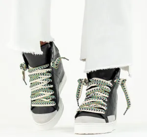 Fearless 2.0 Black Wedge Sneaker