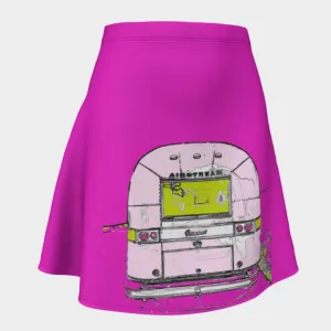 Flair skirt - Airstream pink