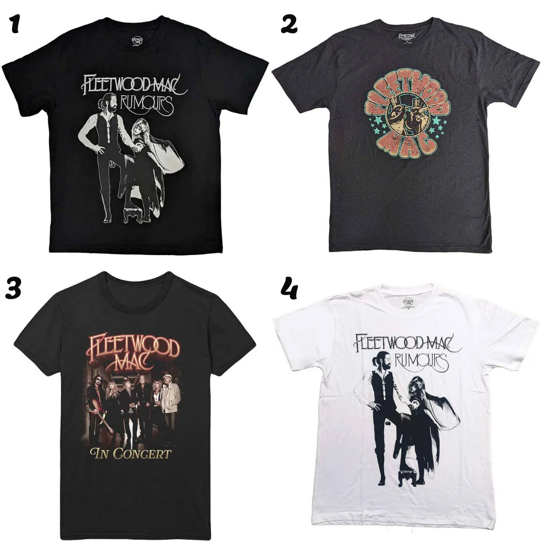 Fleetwood Mac T-shirts