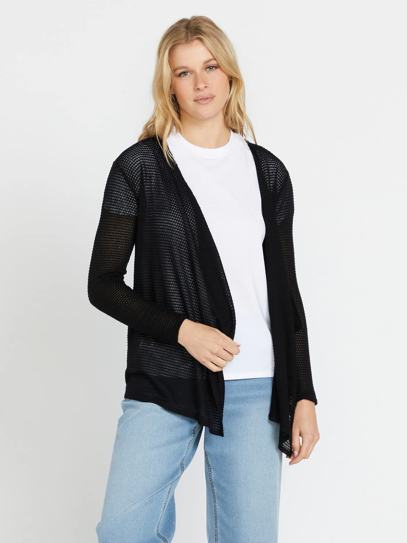 Go Go Wrap Cardigan - Black