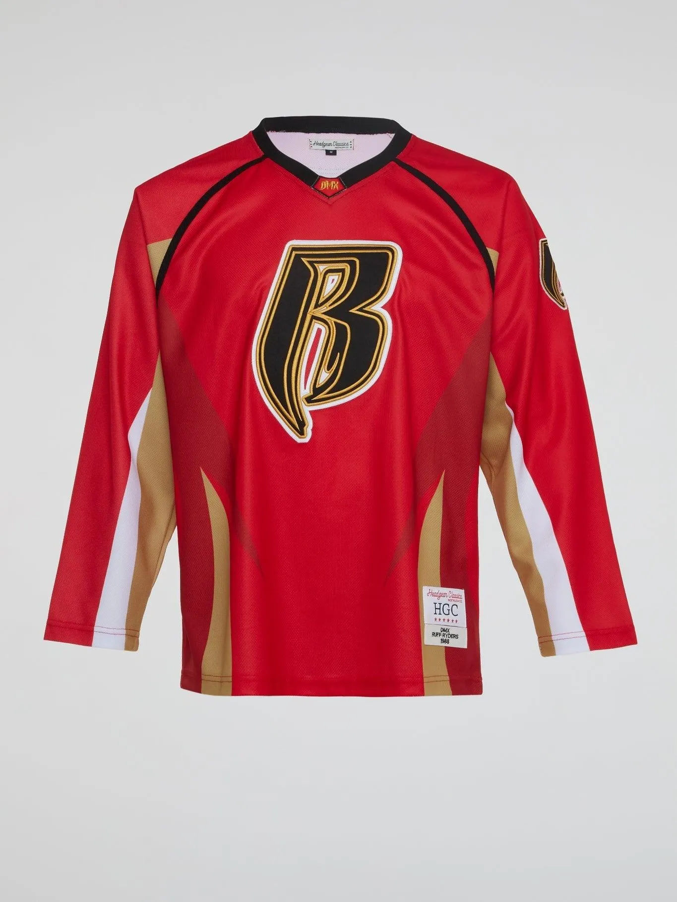 Headgear - Ruff Ryders Hockey Jersey Red