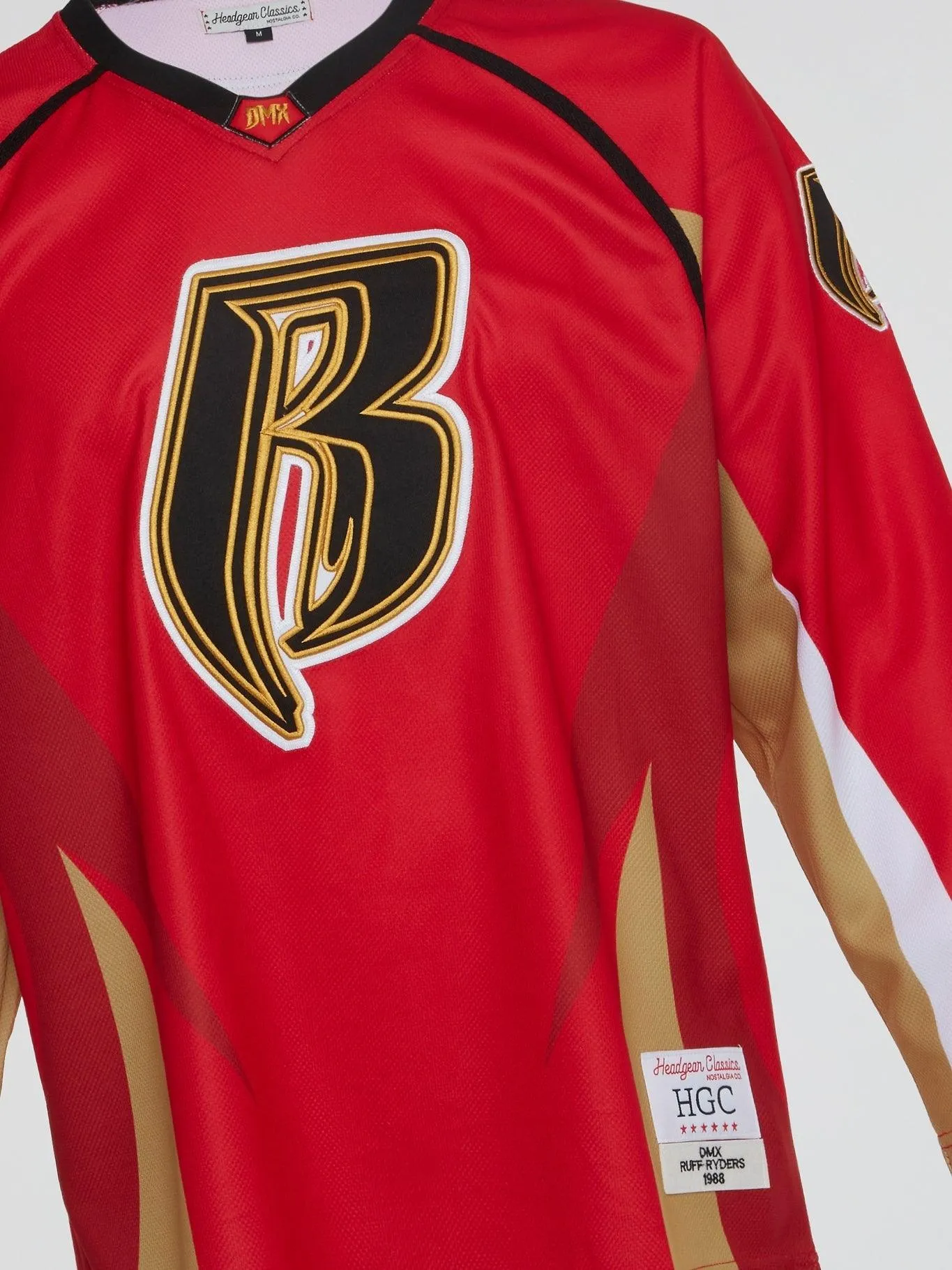 Headgear - Ruff Ryders Hockey Jersey Red