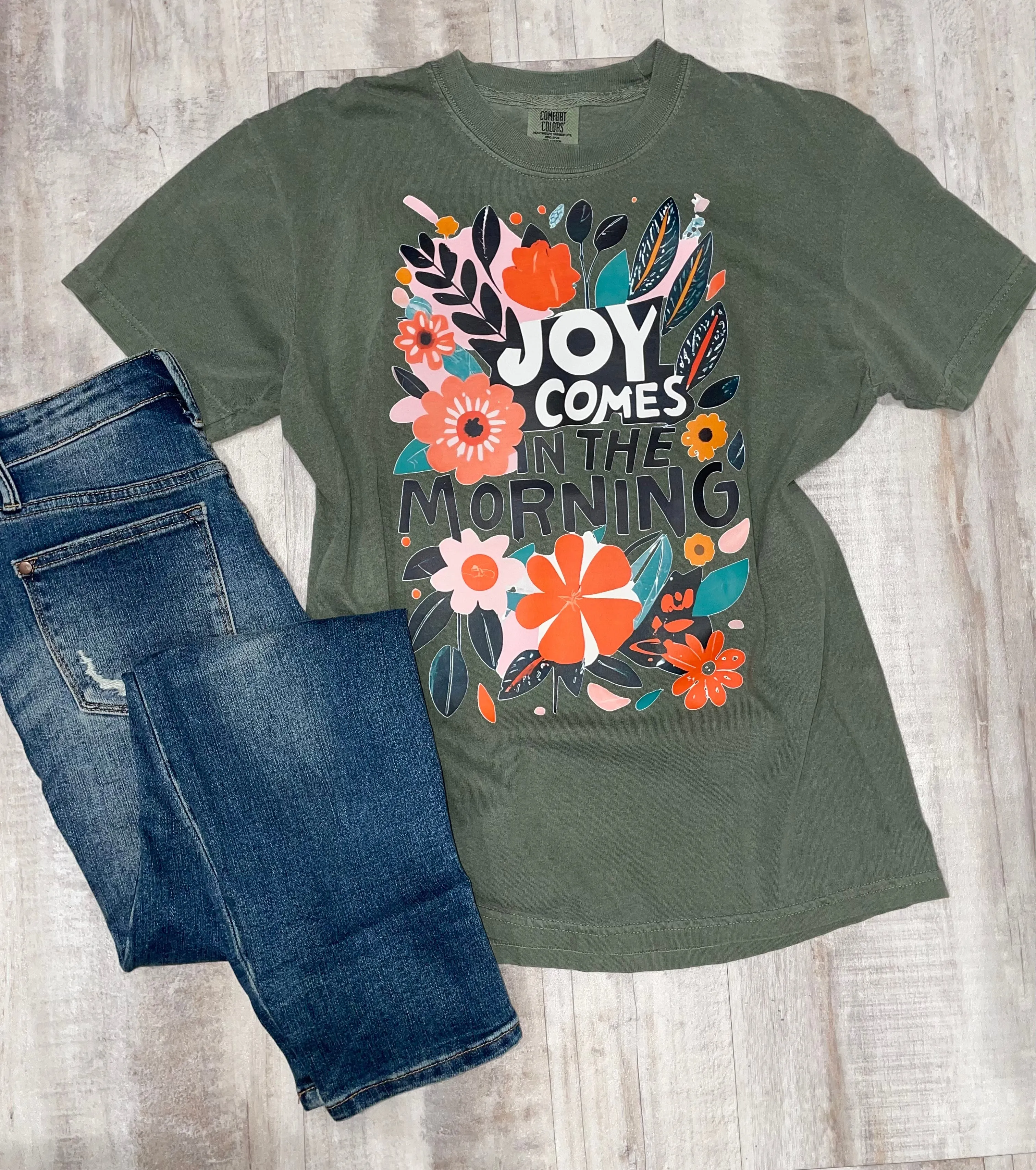 Joy Comes in the Morning Graphic Tee