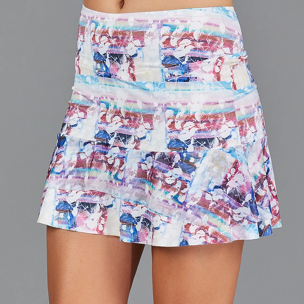 Juliette Two Tier 15" Skort (print)