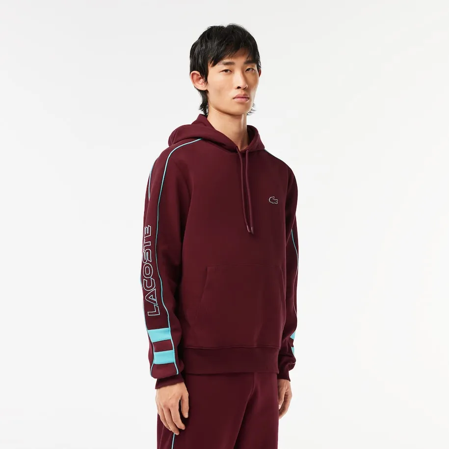 Lacoste Men's Fashion Logo Long Sleeve Hoodie