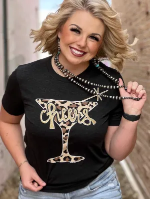 Leopard Cheers by Texas True Threads