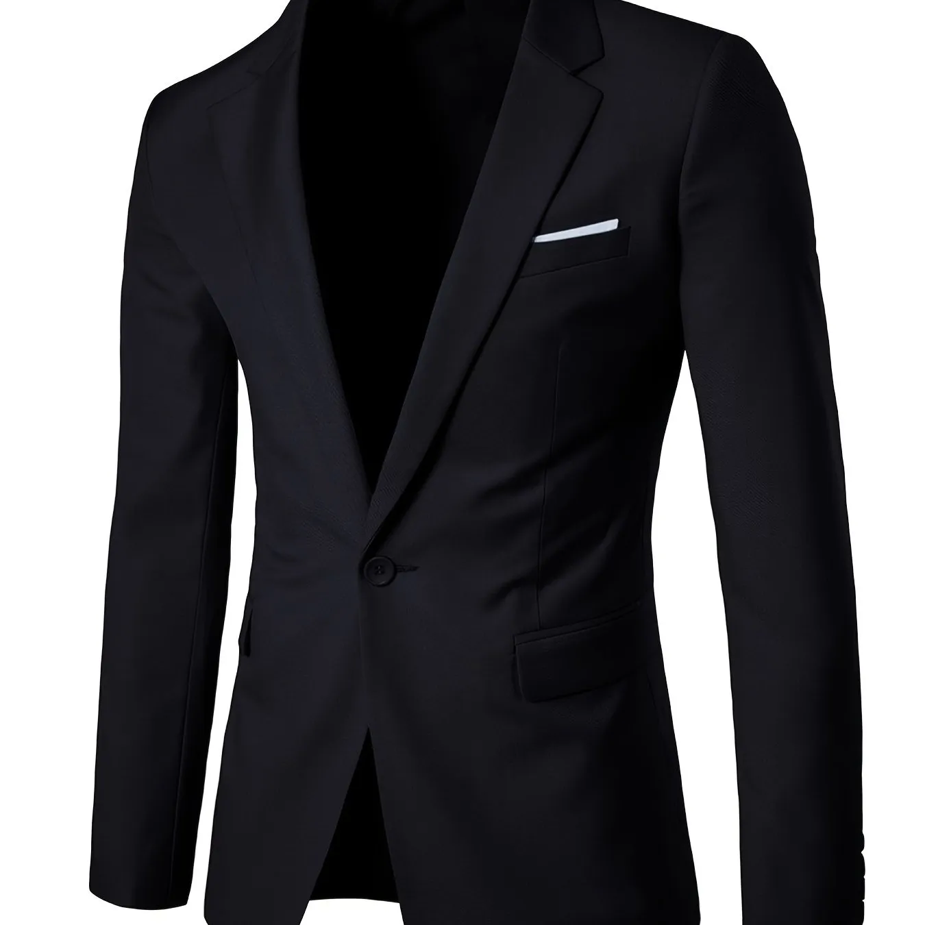 Men's Slim Classic Suit One Button Casual Sports Jackets Coat