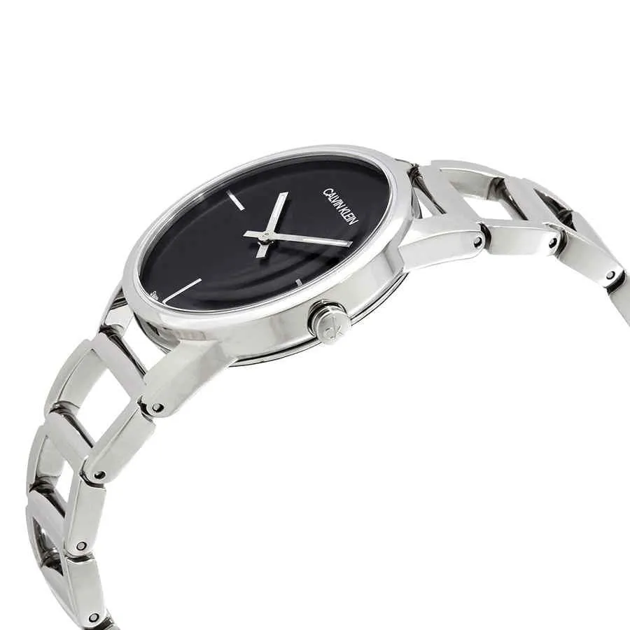 NEW Calvin Klein Stately Steel Ladies Watches - Silver K3G23121