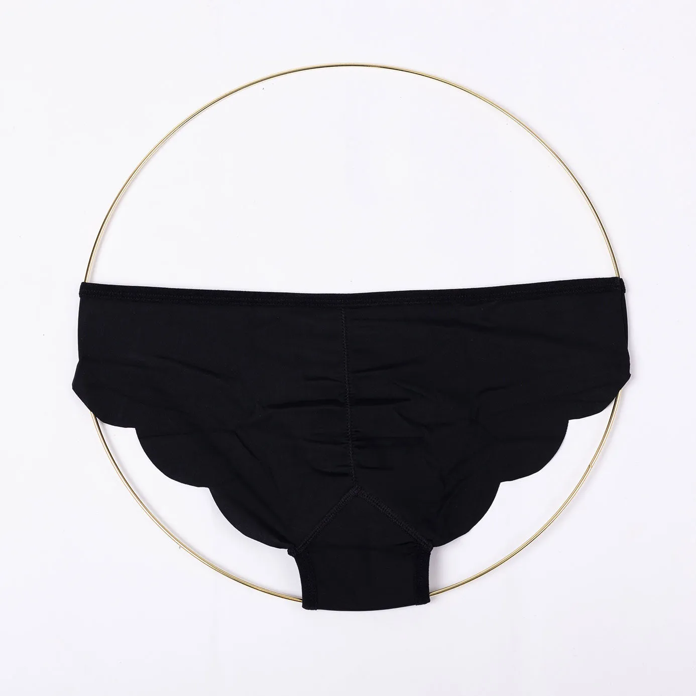 Nixi Body Sarah Sporty Low Cut Knickers - Light Absorbency - Black