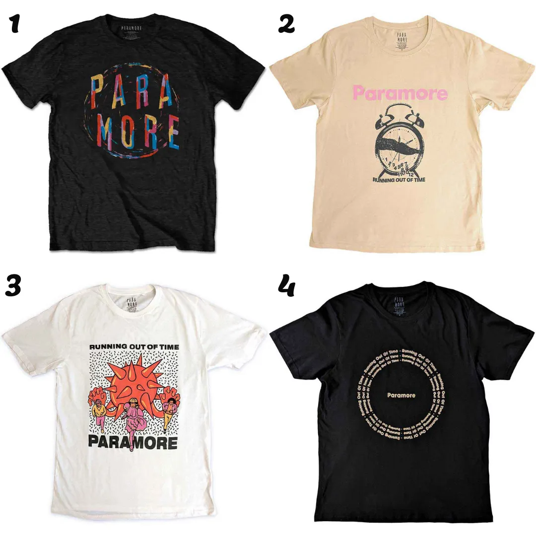 Paramore T-shirts