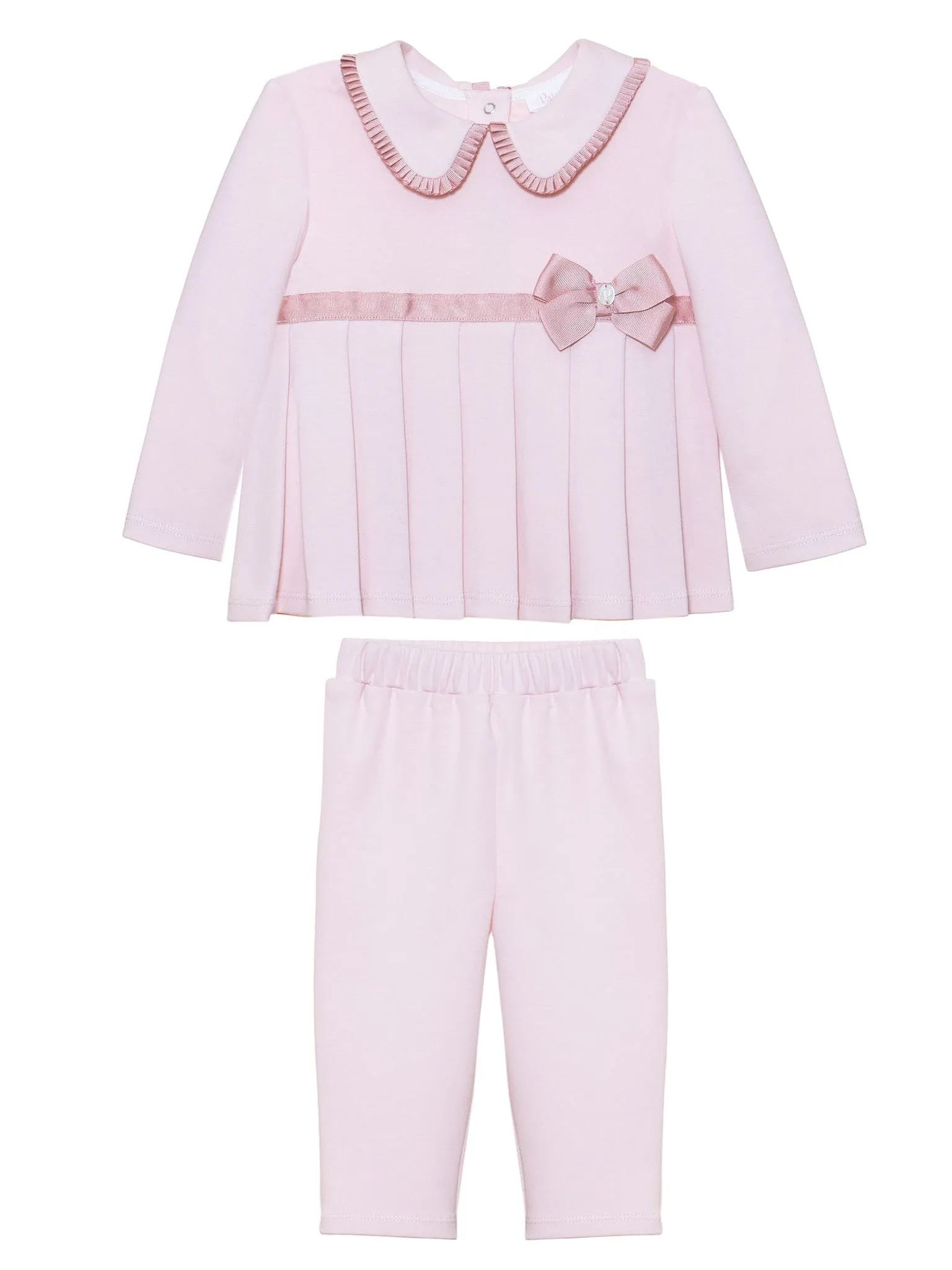 Patachou Pink Pleated Tracksuit