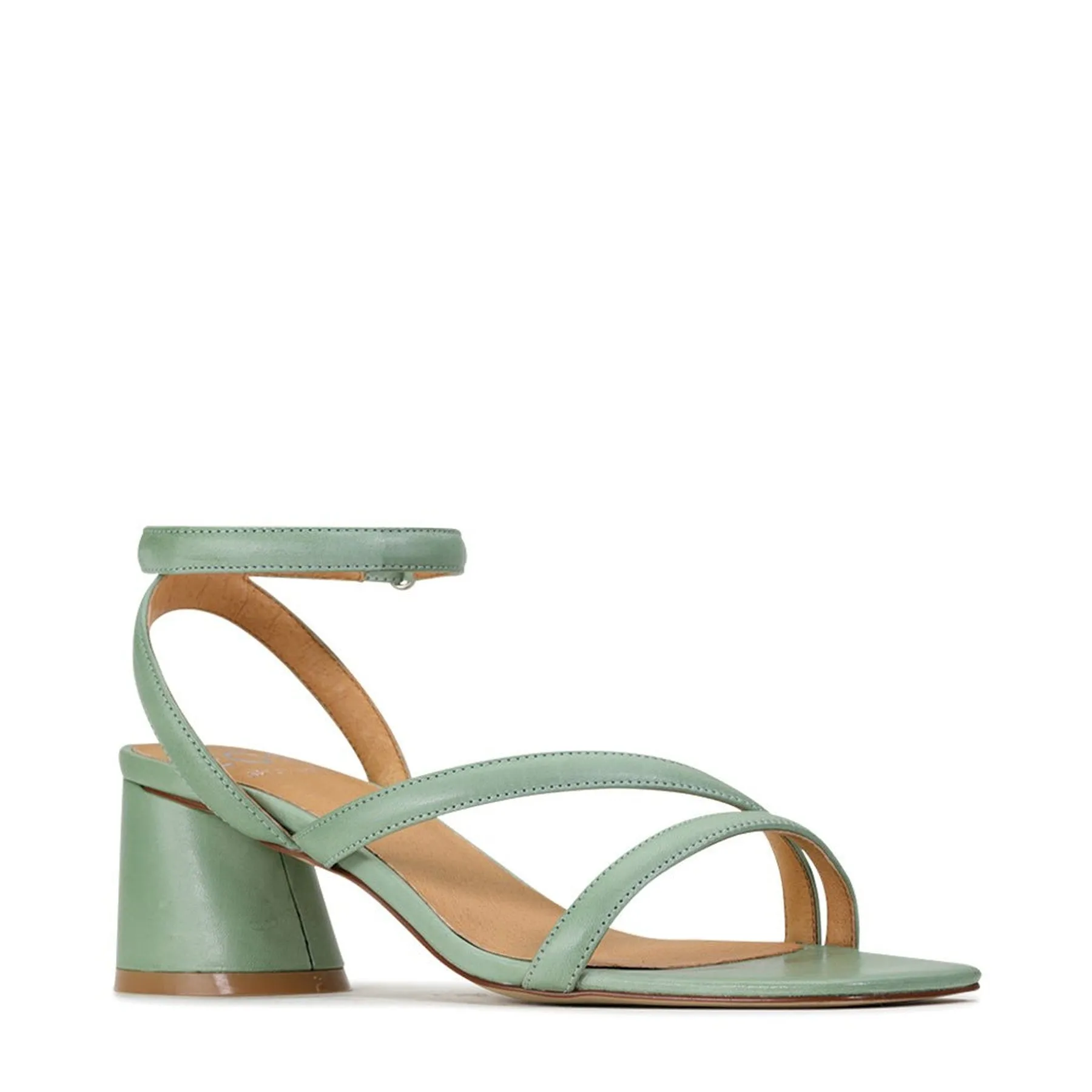 PETRICIA BLOCK HEEL SANDAL LEATHER