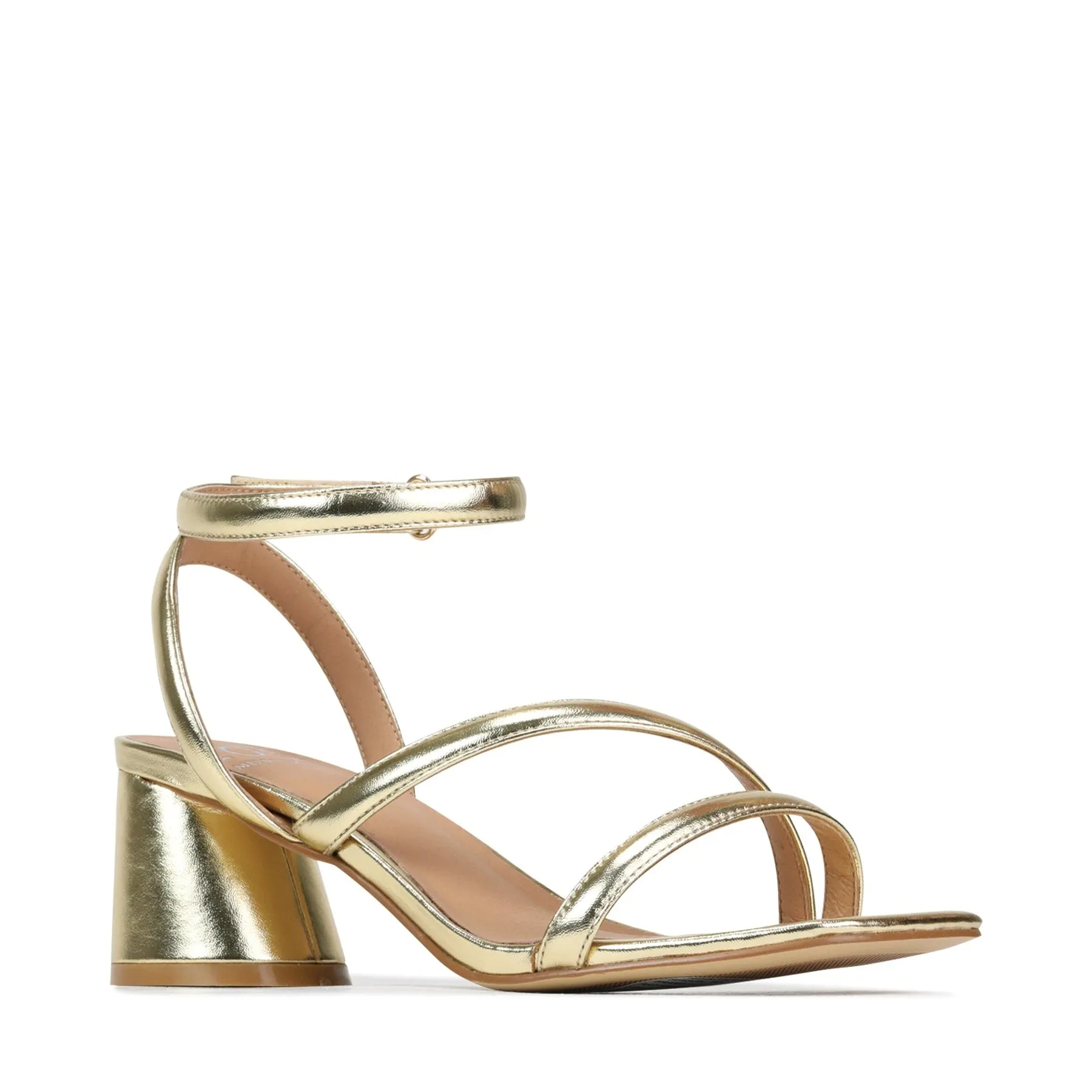 PETRICIA BLOCK HEEL SANDAL LEATHER