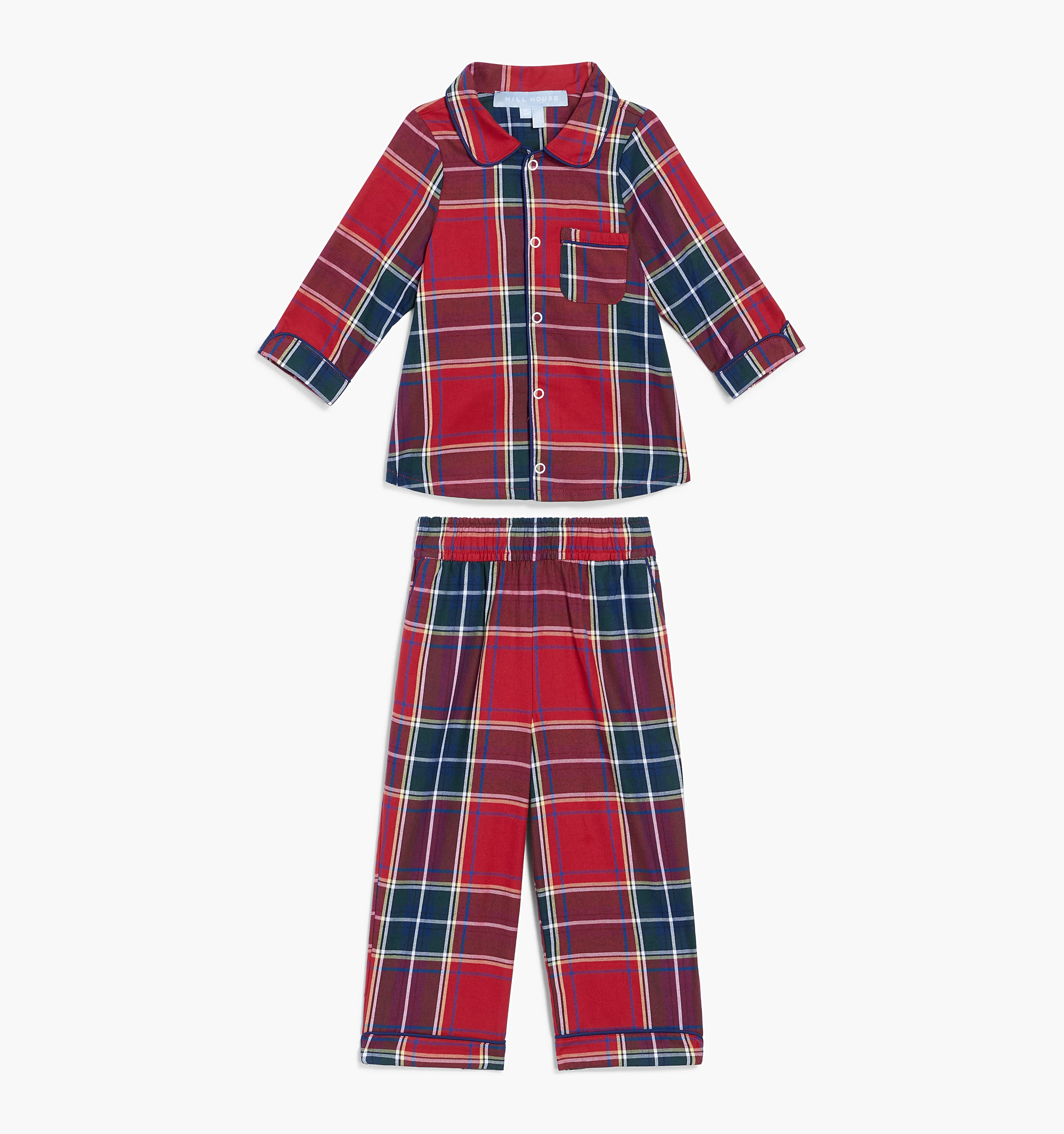 The Baby Quentin Set - Red Tartan