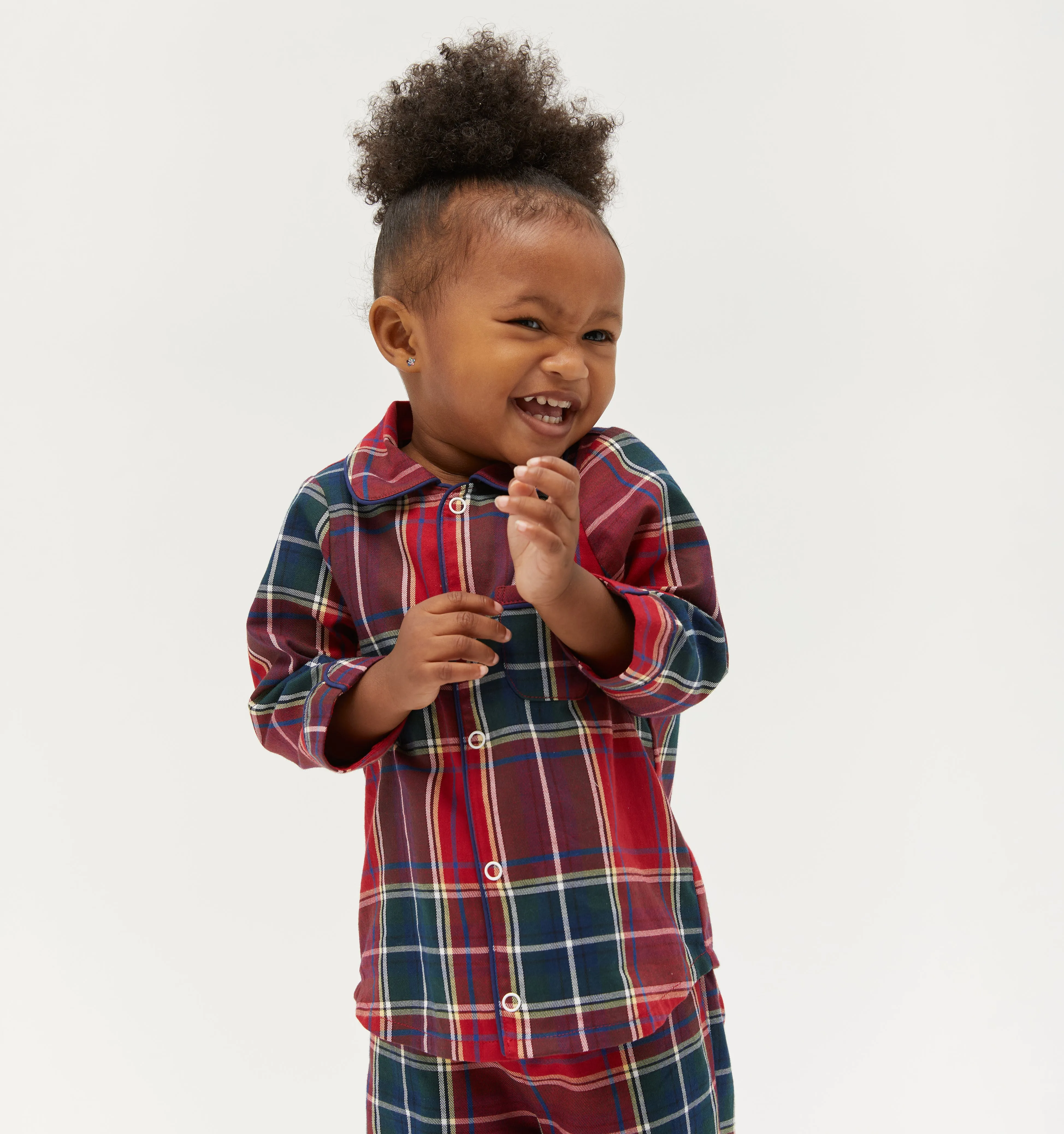 The Baby Quentin Set - Red Tartan