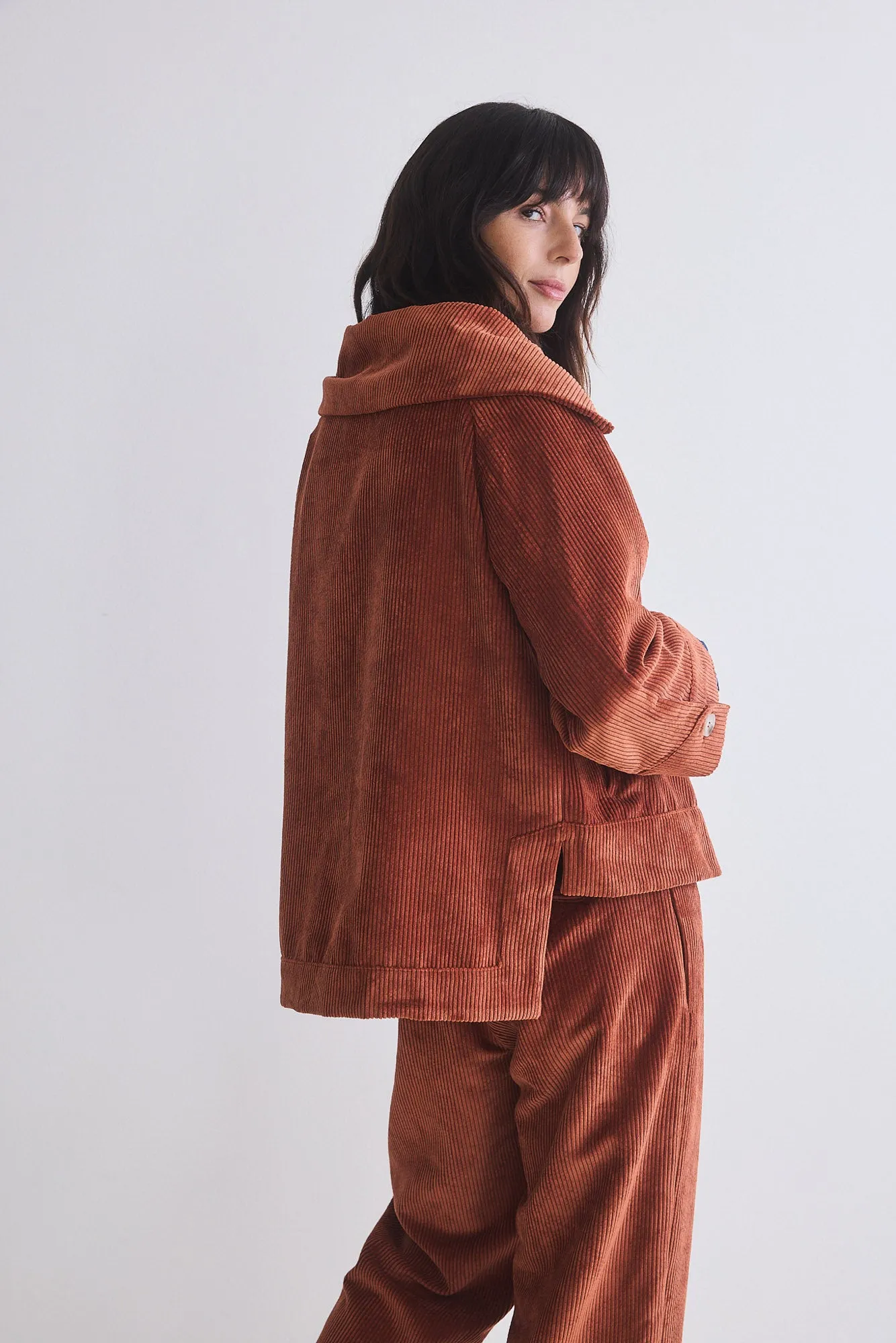 The Corduroy Mini Drama Jacket