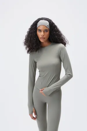 Ultimate Long Sleeve Top - Olive Green