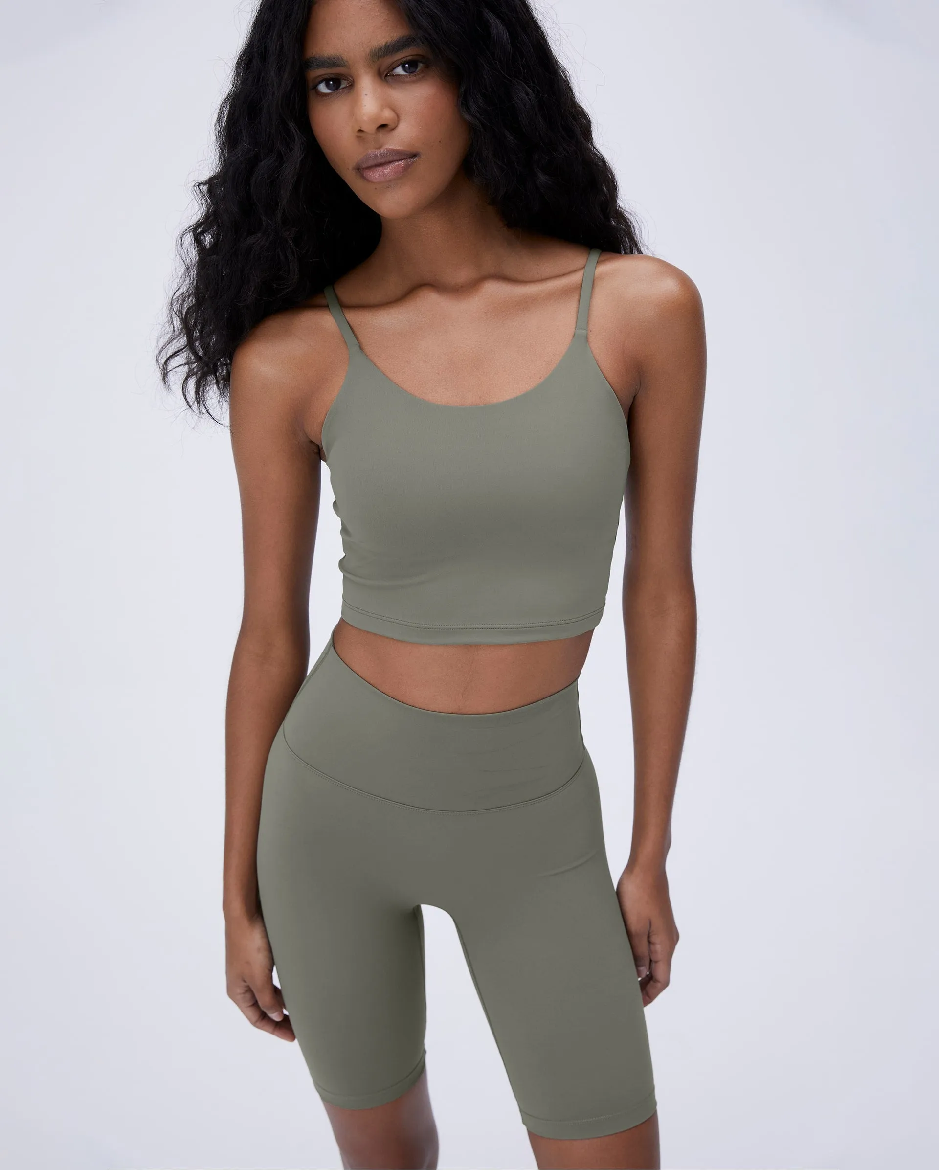 Ultimate Tank Bra - Olive Green