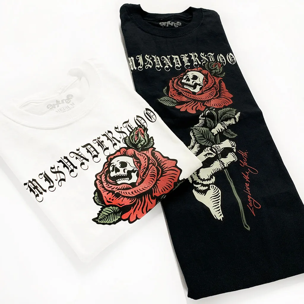 Until Death Black Tee